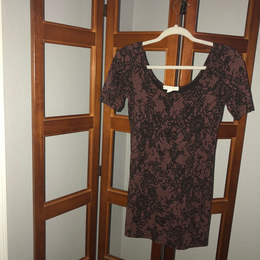 Forever 21 Fitted Dress